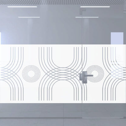 Dekoratīva balta matēta plēve logiem (DECO44) Image