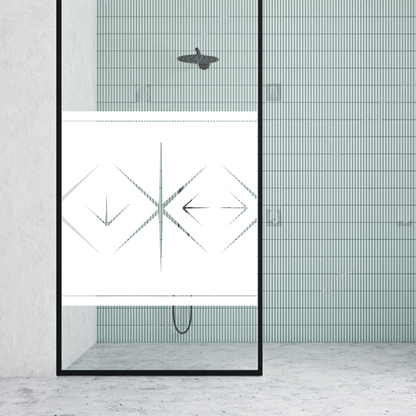 Dekoratīva balta matēta plēve logiem (DECO45) Image