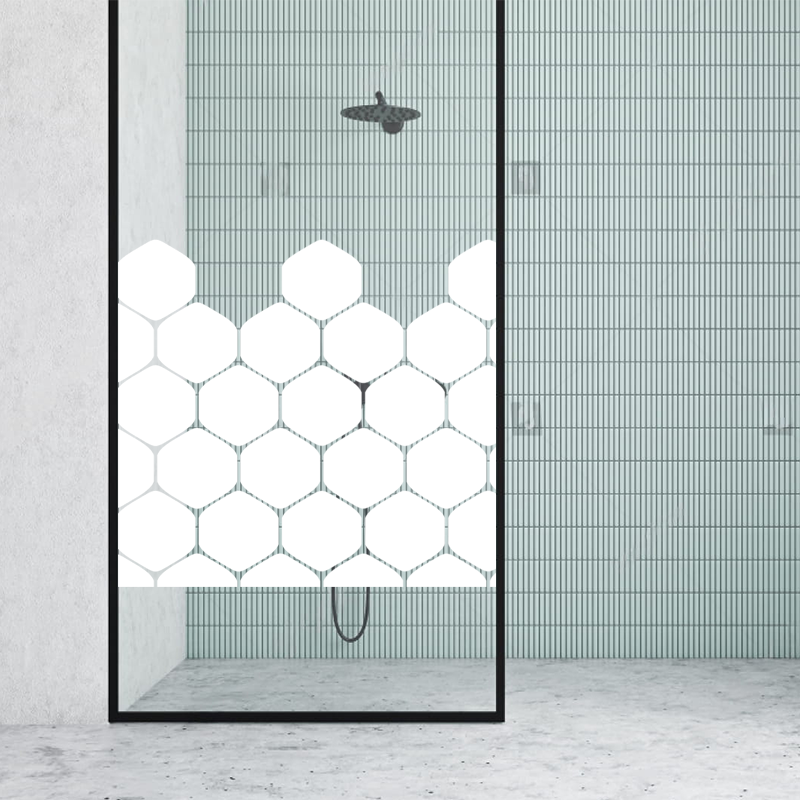 Dekoratīva balta matēta plēve logiem (DECO6) Image