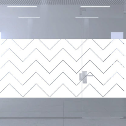 Dekoratīva balta matēta plēve logiem (DECO8) Image 2