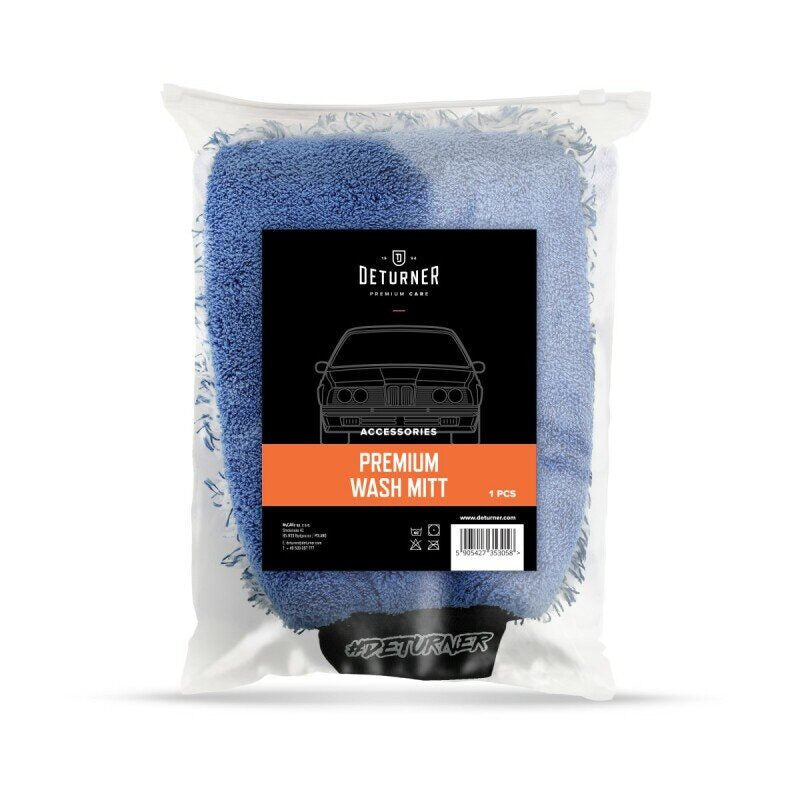 Mikrošķiedras Mazgāšanas cimds auto kopšanai - DETURNER PREMIUM WASH MITT Image