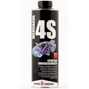 Mercasol 4S Underbody Coating Pretšķembu pārklājums automašīnas apakšai 1L