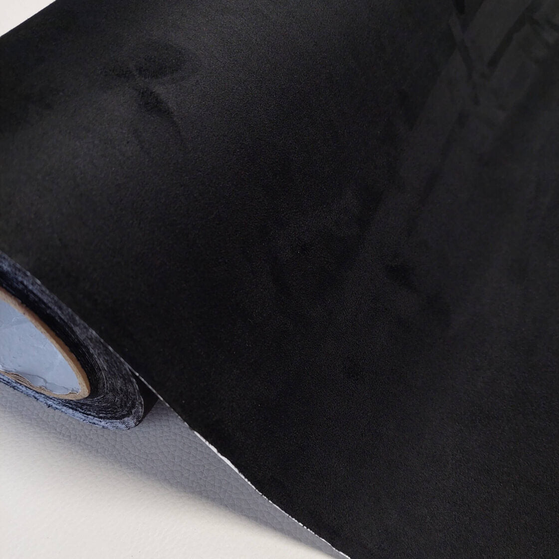 Pašlīmējoša plēve "ALCANTARA" Melna Image