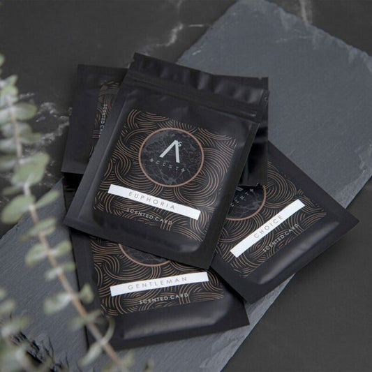 Auto gaisa atsvaidzinātājs - AS SCENTS CAR CARD Fig&Leather - AS SCENTS - ALLSTARS