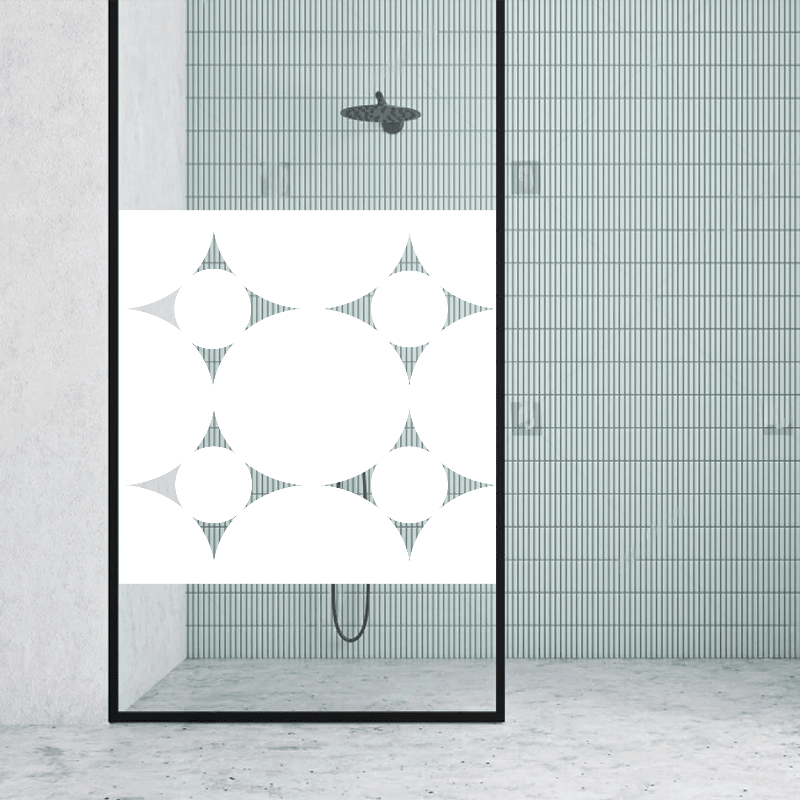 Dekoratīva balta matēta plēve logiem (DECO11) - Your Vendor - ALLSTARS