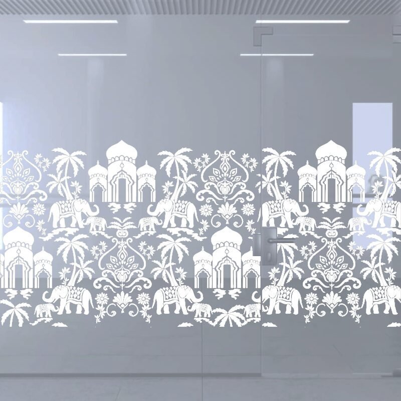 Dekoratīva balta matēta plēve logiem (DECO35) - Your Vendor - ALLSTARS