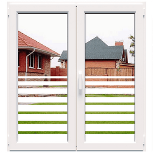 Decorative white frosted window film (DECO50) 