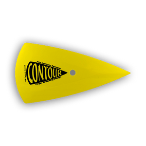Yellow scraper for contouring 