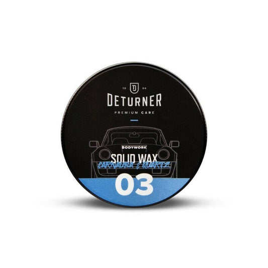 Hibrīda vasks auto virsbūvei - DETURNER CARNAUBA & CERAMIC WAX WITH APPLICATOR 50g - DETURNER - ALLSTARS