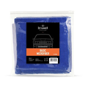 Ściereczka z mikrofibry do pielęgnacji samochodu - DETURNER BASIC MICROFIBER 40x40cm 5 szt. (5gab)