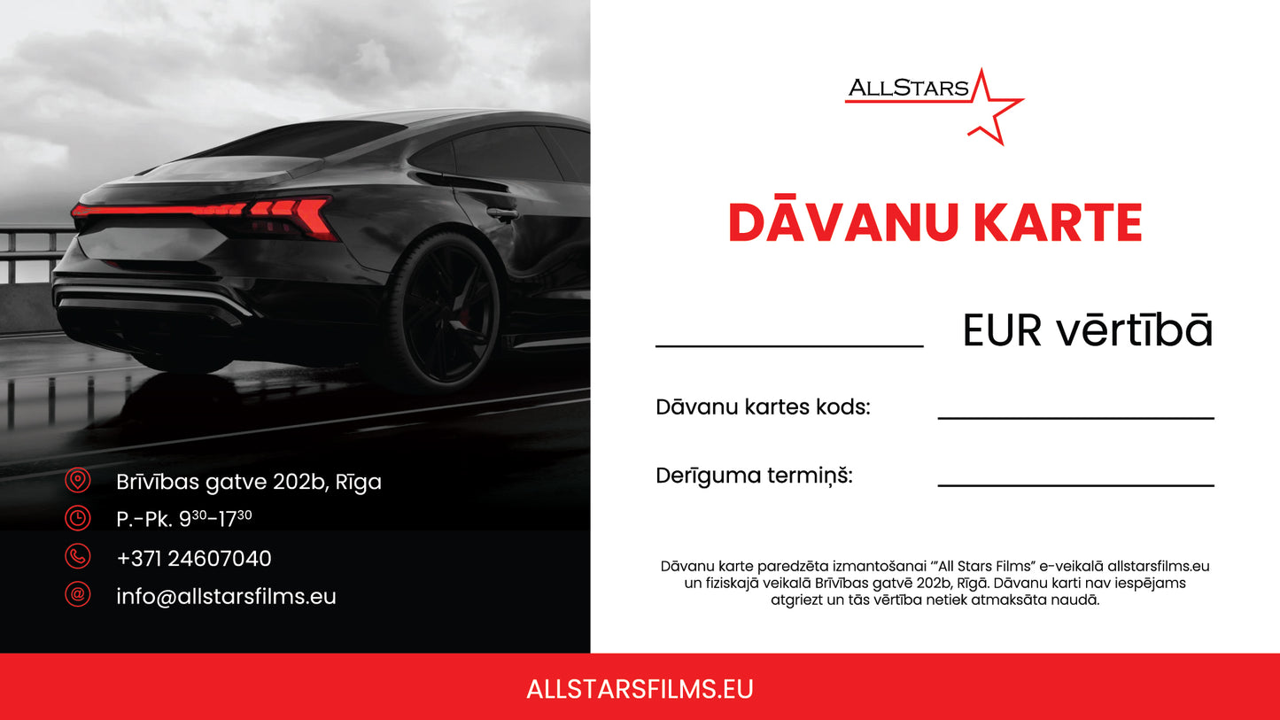 Fyysinen lahjakortti