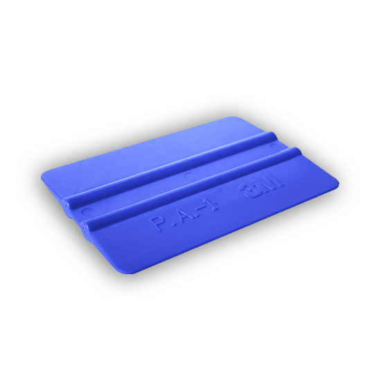 Rakelis plastikāta auto aplīmēšanai 3М "10 x 7,5 cm" Zils - 3M - ALLSTARS